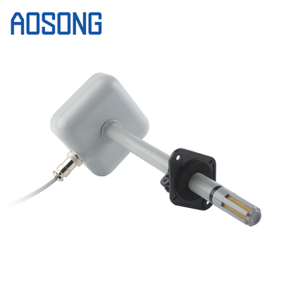 管道式温湿度变送器电压型0-10V温湿度计工业高精度显示仪AF3010A