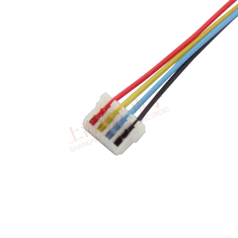 0.8mm间距刺破式电子连接端子线束单双头绞线2P3P4P5P6P8P10P12P