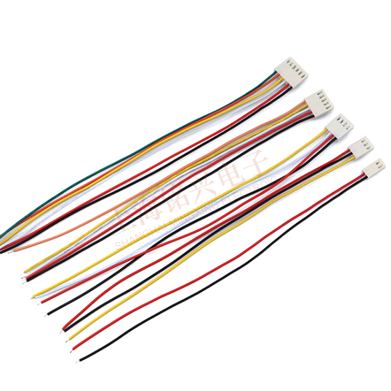 10条 KF2510单头端子线排线2P3/4/5/6-10PIN插头电子连接线束