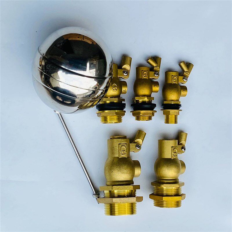 恒基 黄铜浮球阀(不锈钢球)4分 6分 1寸