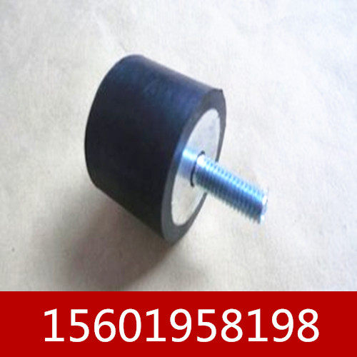 橡胶减震器平头螺杆(m10*27)50*40 橡胶减震柱 橡胶缓冲垫