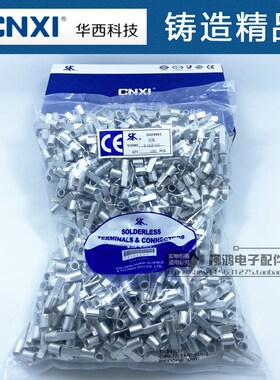 正品华西 CNXI 片形裸端子HDBN8-14   扁形裸端头 TP型 1000只