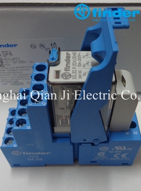 全新原装finder/芬德 55.34.9.024.0040+94.04+99.02 成套继电器