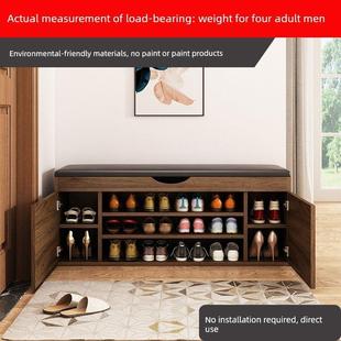 凳鞋 2025爆款 柜家用门口可坐式 凳坐凳一体免安装 入户进门 穿鞋 换鞋