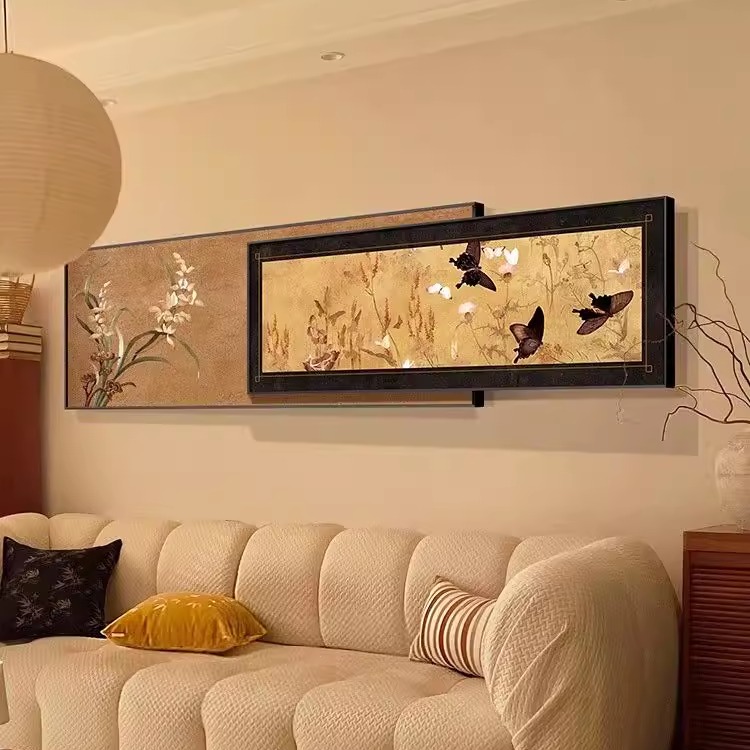 2025新款新中式中国风客厅装饰画