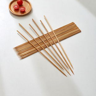 广东碳化特硬竹签批发烧烤商用一次性炸羊肉串串香钵钵鸡撸串签子