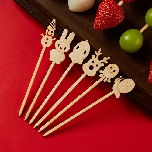 爱厨家冰糖葫芦竹签卡通可爱造型