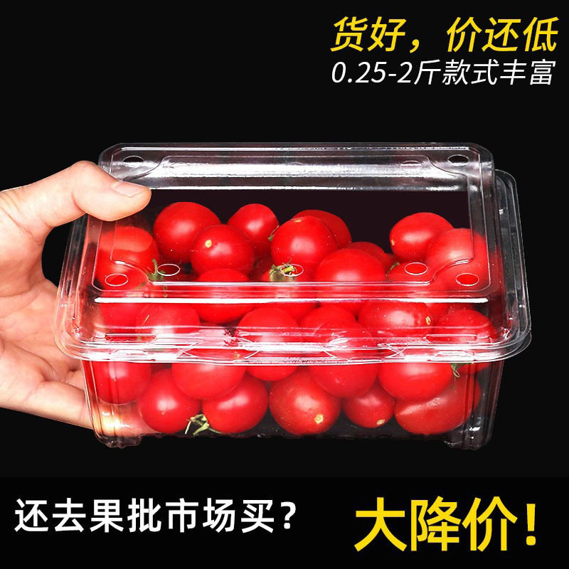 一次性塑料西点盒透明吸塑蛋糕盒烘焙散装盒点心包装食品盒