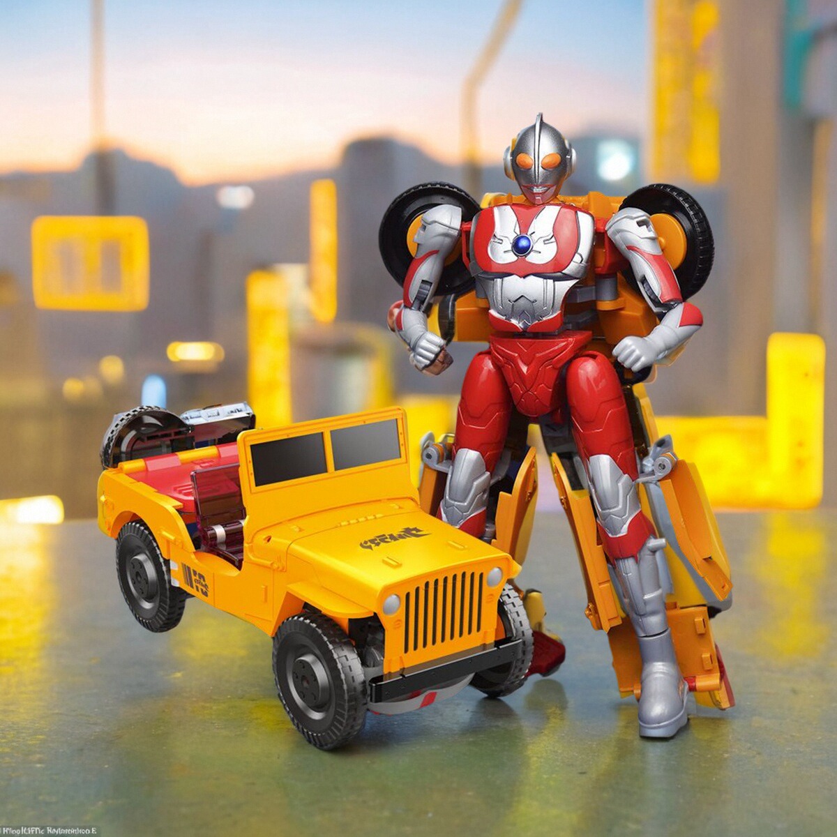 儿童高级玩具奥特曼男孩礼物泰罗初代赛文甲超人变形直升飞机金刚