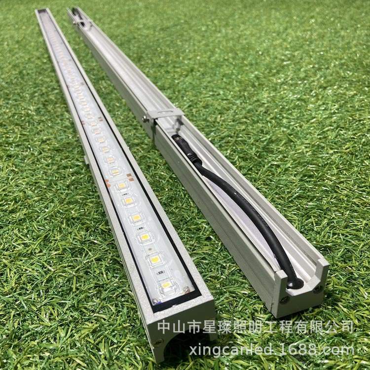 DC24Vled线条灯 户外防水轮廓灯护栏管 七彩贴片亮化室外线条灯