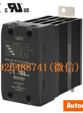 4-20mA电流控制380V输出20A进口交流固态继电器SRH1-A420-N