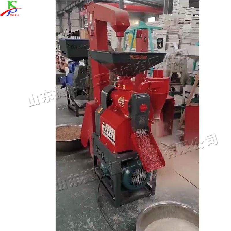 家用小型砂轮脱皮碾米机 五谷杂粮外壳脱皮机 谷子高粱组合碾米机