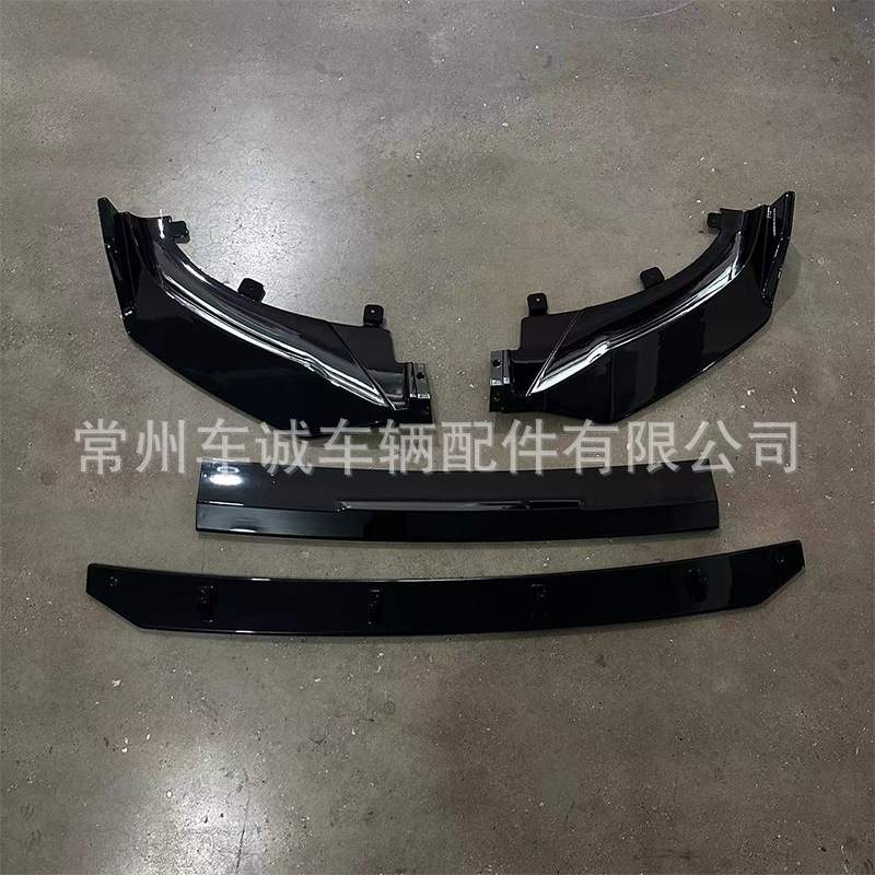 适用于宝马X3 X4前唇改装4段前铲G01 G08包围后扰流板定风翼18-21