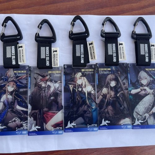 明日方舟动漫梦人系列通行证挂件三层工艺阿米娅伊内丝夜莺通行证