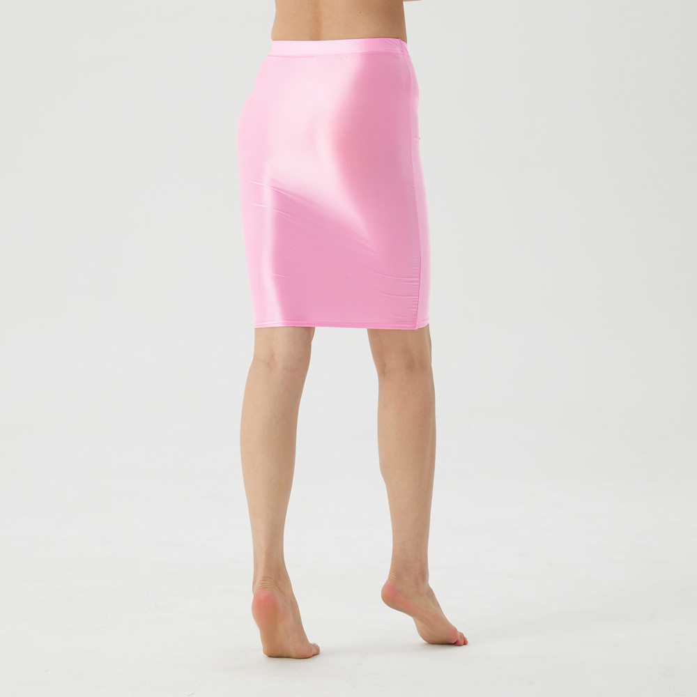 Thin transparent see through buttock skirt薄透明透视包臀裙女