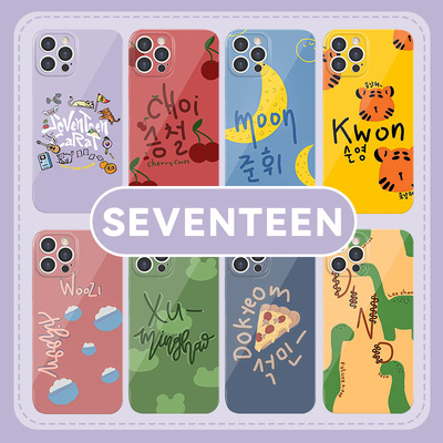 SEVENTEEN卡通可爱亲肤软壳