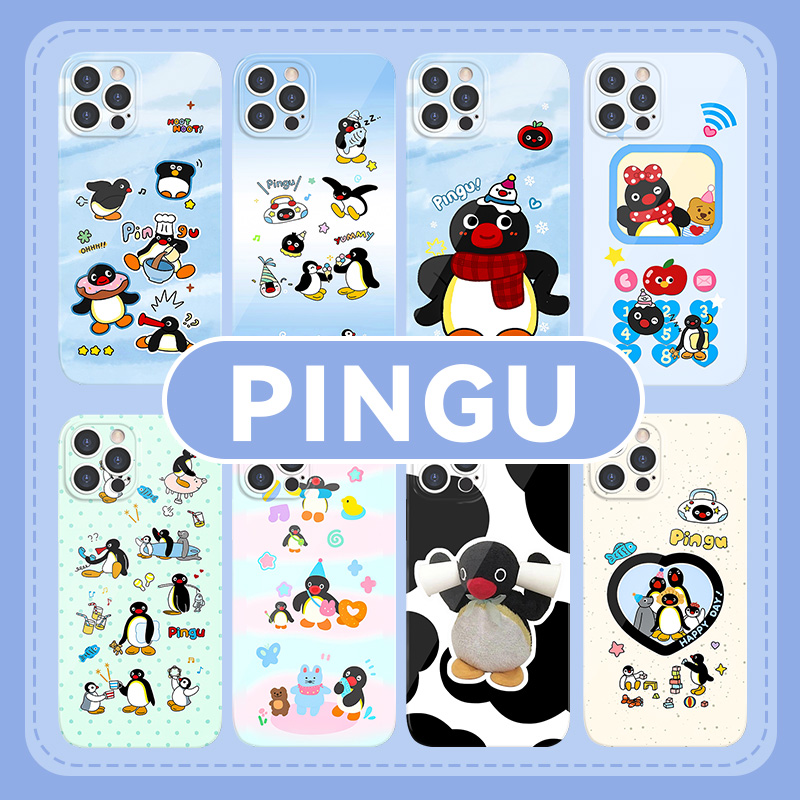 PINGU企鹅卡通可爱亲肤软壳