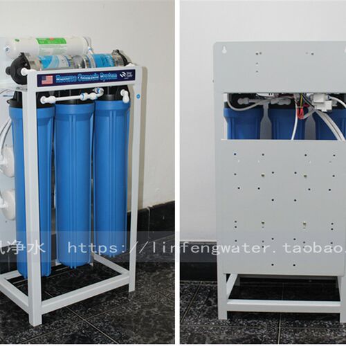 1000G商用净水器反渗透直饮纯x水RO机1600G大流量饭店奶茶工厂水