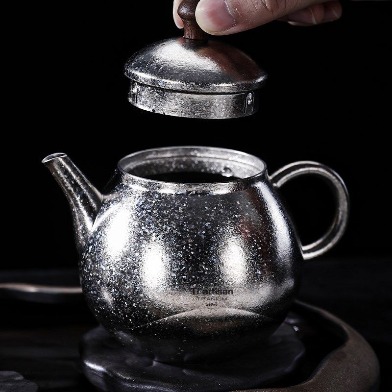 钛工匠纯钛泡茶壶户外露营便携龙蛋壶H家用泡茶器纯钛旅行茶具套,户外/登山/野营/旅行用品,户外烧水壶/茶壶/咖啡壶,淘宝优惠券,粉丝福利购,淘宝优惠卷