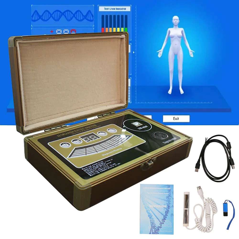 Portable Quantum Resonance Magnetic Body Health Analyzer