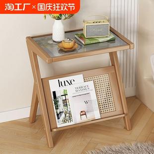 小茶几小桌子边几客厅沙发边柜家用卧室床头柜2023小户型轻奢置物
