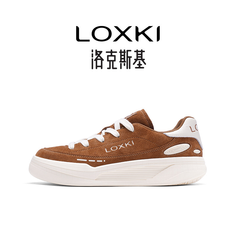 洛克斯基男鞋板鞋子25年冬季新款