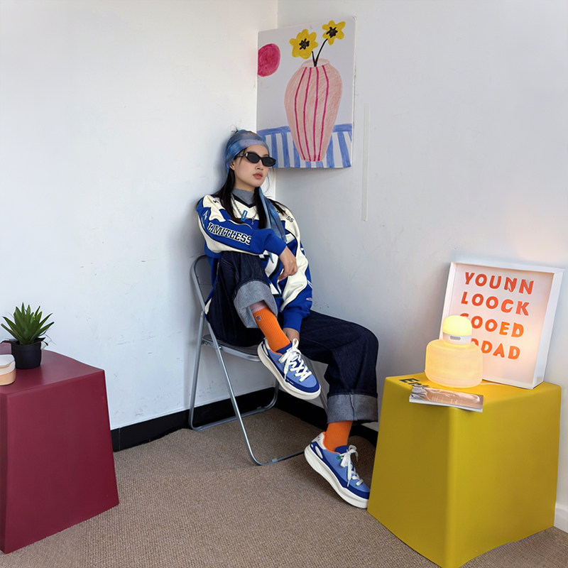 LOXKI洛克斯基男鞋板鞋子男款2026年春夏潮流个性厚底增高休闲鞋
