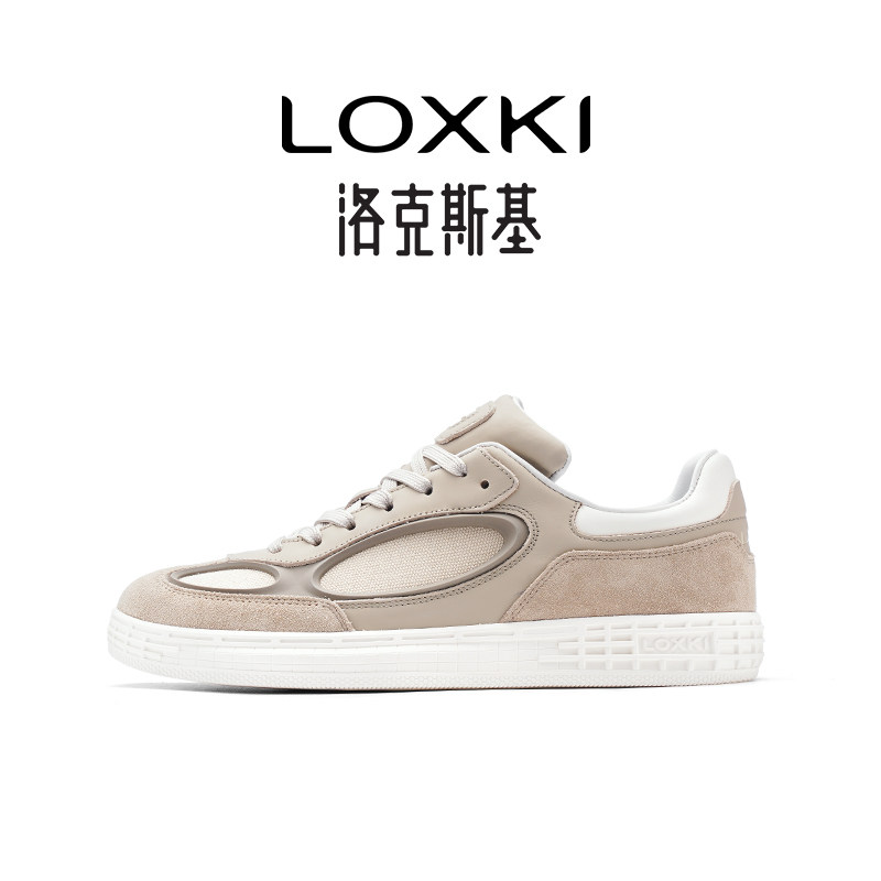 LOXKI2025新款透气网面德训鞋