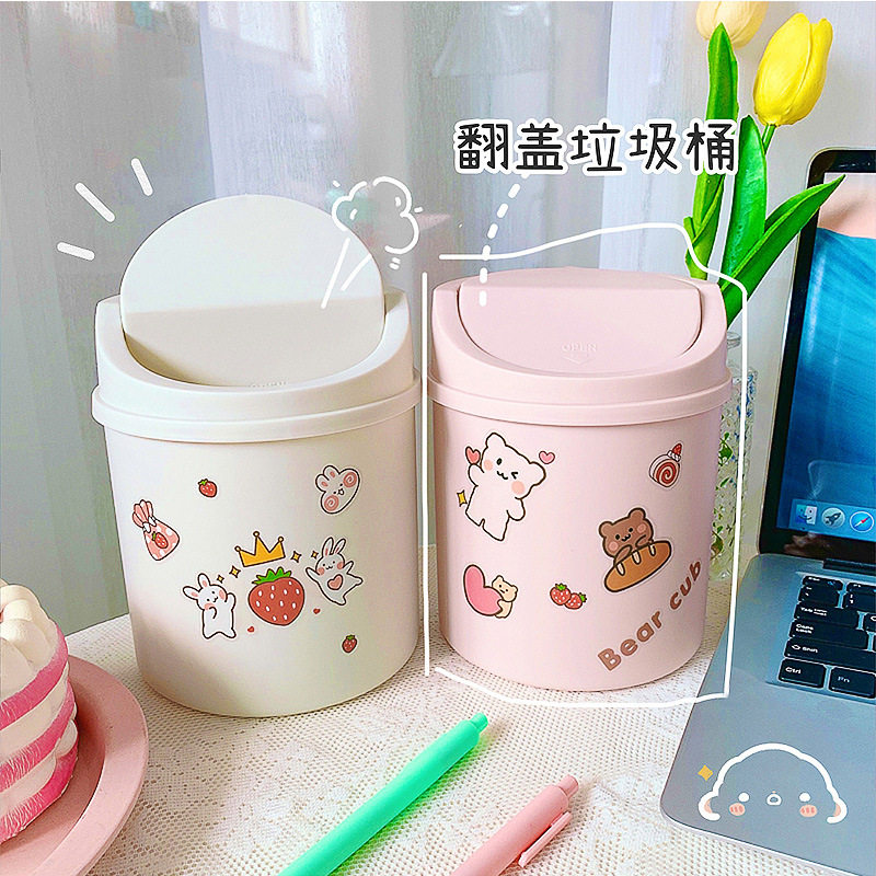 速发Desop trash ca househd livig room plast a