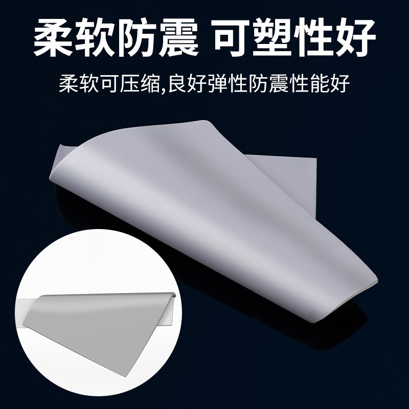 速发高导热硅胶片导热垫片绝缘散热电脑双面胶硅脂贴片