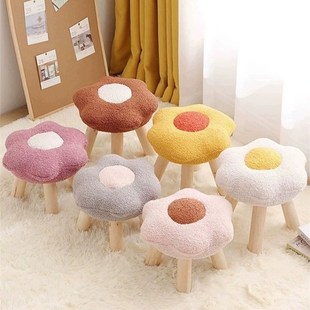 速发小凳子家人矮凳小板凳软坐用换鞋 凳小椅子客厅茶几凳客用备垫