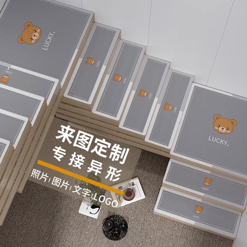 速发实木旋转软硅藻泥防滑楼梯垫室内宿舍木楼梯台阶踏步吸水脚垫
