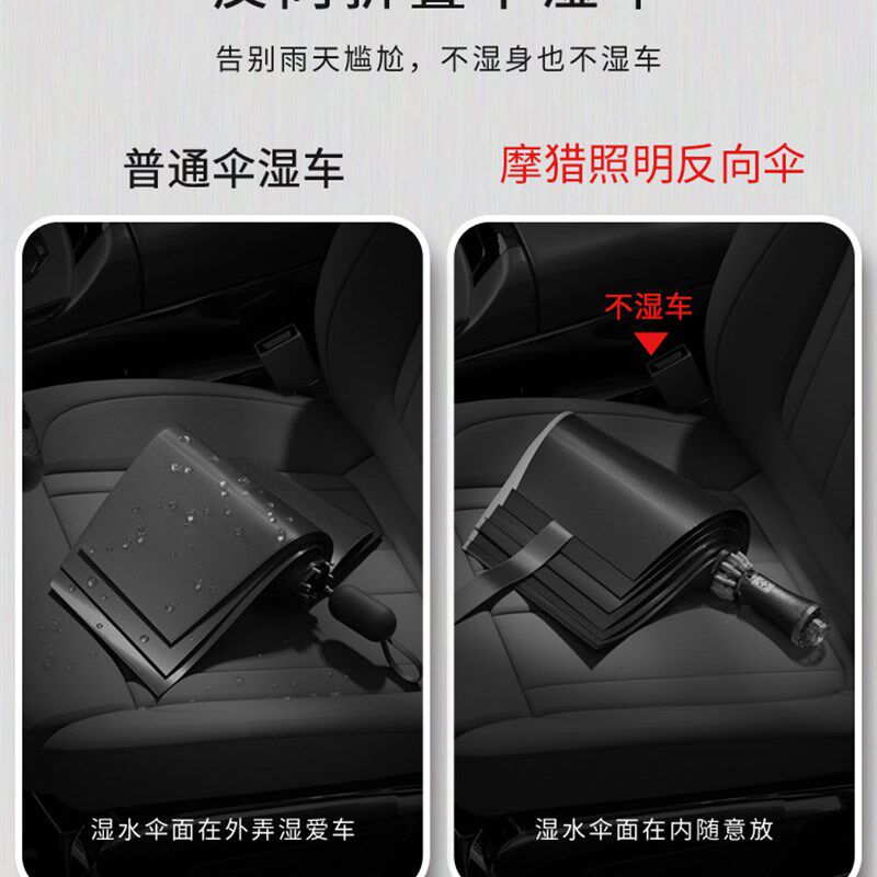 速发超W1S反向雨伞大号C大折叠伞全自动汽车载伞男士结实加固双人