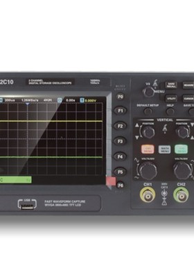 速发汉泰数字示波器DSO2C10 DSO2D10双通道数字存M示0器100储 15