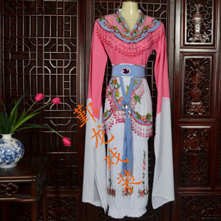 速发新曲六一儿舞戏款 林妹妹戏服越剧红楼梦林黛玉童台演出服 古装