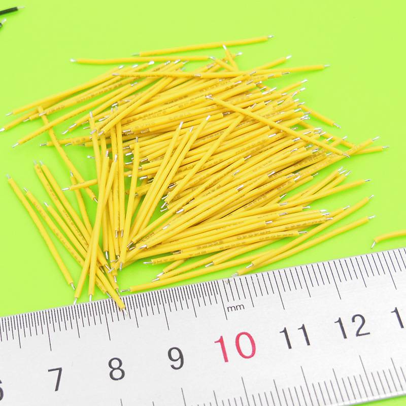 电子线连接线电子短线段pvc线30mm电线材电子线材生产线电路
