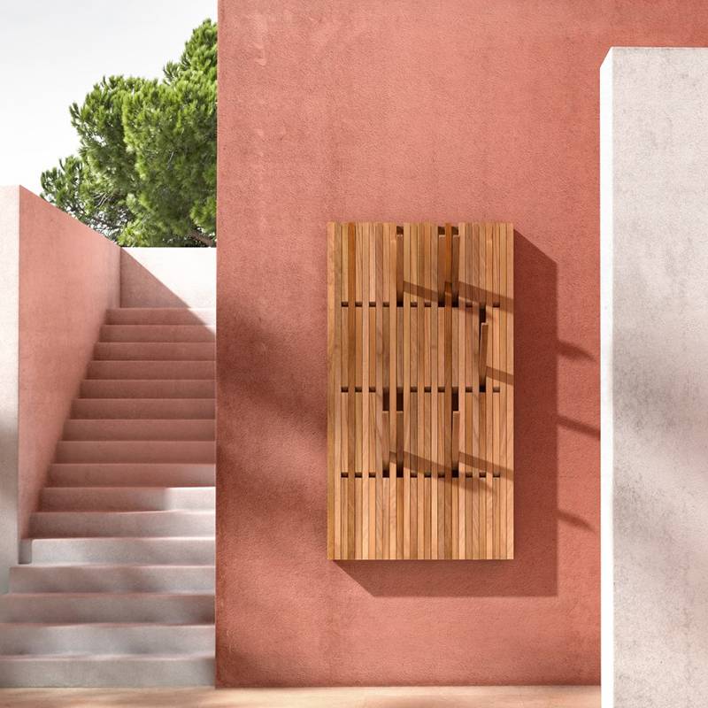 天台华莲挂衣架墙上壁挂创意钢琴键衣帽架入户玄关门口实木挂衣钩