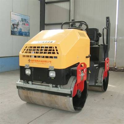 自动档3吨小型压路机 双钢轮倒退前进自行走 凹凸地面压平压实机