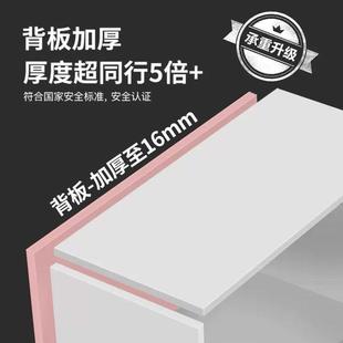 xmd实木酒柜餐边柜一体靠墙客厅家用收纳储物柜多功能展示柜置物