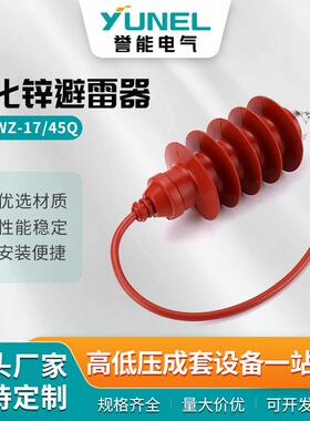 HY5WZ-1745Q高压氧化锌避雷器10KV高压避雷器带电缆防雷器