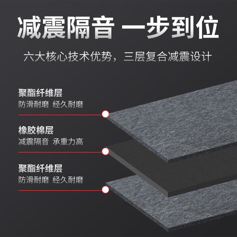 速发步音减震垫低音地防震架子鼓钢琴音箱消音炮面跑隔机设备止震