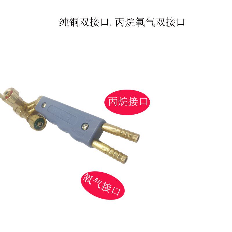 速发2L便携式焊具焊枪4升焊枪焊炬氧气铜焊把H01-02/06焊割两用焊