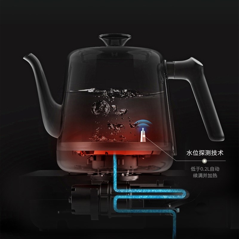 速发洗杯机茶具电热茶壶功夫泡茶专用家用烧水壶自动上水茶炉煮茶