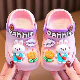 防滑学步鞋 0一1 子男 岁婴幼儿鞋 宝洞洞鞋 速发宝宝凉鞋 儿童夏季