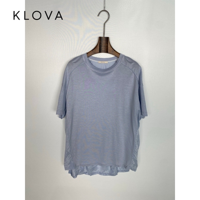 柯罗芭夏季专柜同款茧型圆领T恤  TW2326 ￥2390