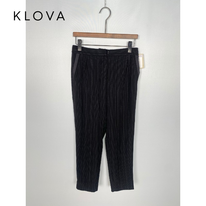 柯罗芭夏季专柜同款 经典条纹小萝卜裤  KW2472 ￥2590