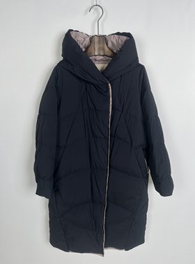 柯罗芭冬季专柜同款撞色花苞领O型羽绒服  YC1479B ￥7900