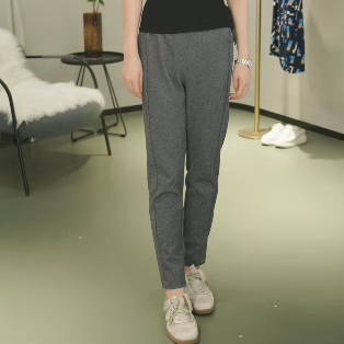 柯利亚诺春秋专柜同款灰色高弹针织外穿打底裤  KT0715 ￥2480