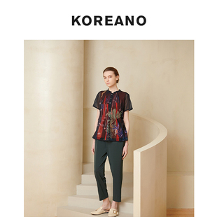 CT0041 柯利亚诺夏季 花型衬衫 套头款 ￥2880 专柜同款