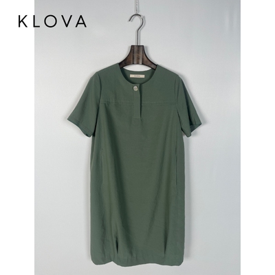 柯罗芭夏季专柜同款清水绿茧型连衣裙  LW2240(VUN) ￥4590